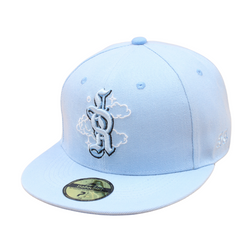 Fitted Cap - Sky Blue