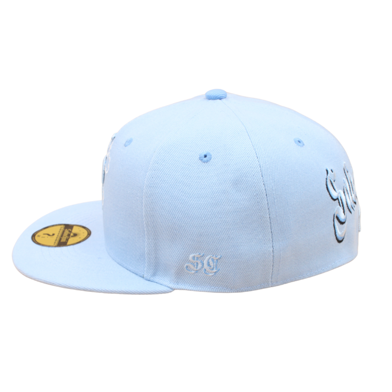 Fitted Cap - Sky Blue