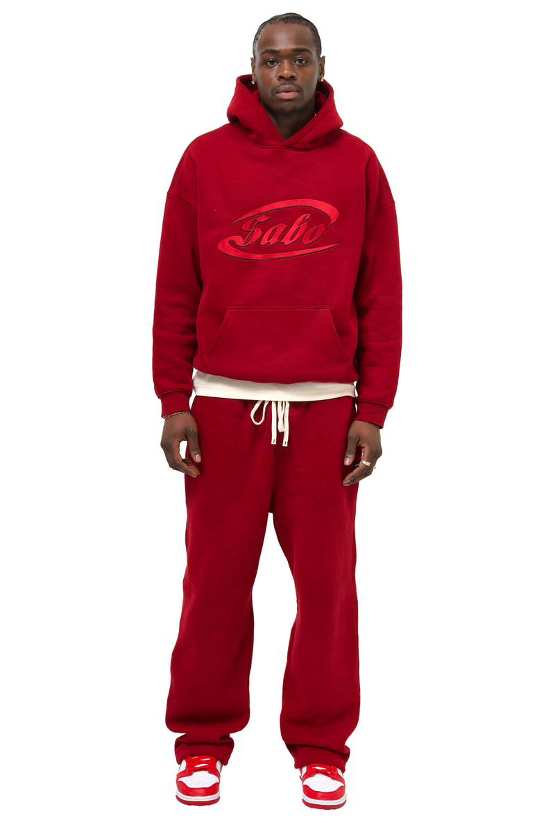 Red PLUVIO Sweatset